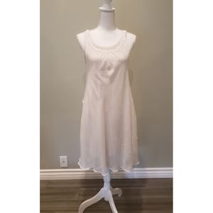 MANOUSH Silk and Cotton Boho Summer Dress Size EUR36